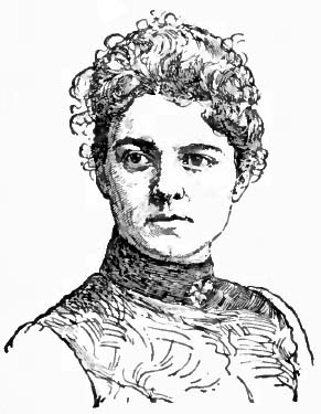 English: Portrait drawing of First Lady of the...