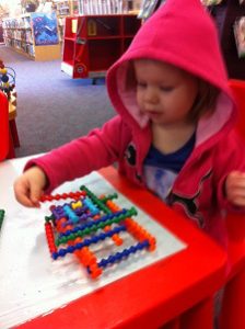 Zoe at the Library